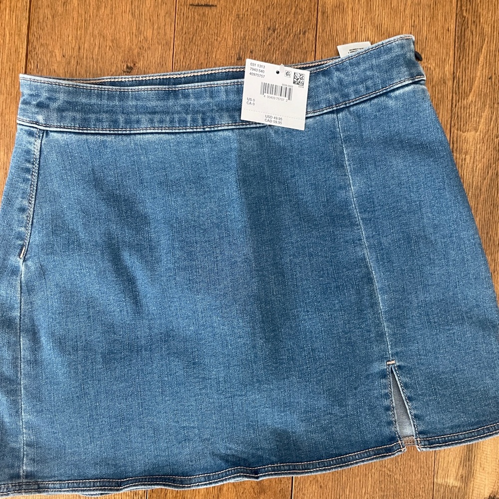 American Eagle Outfitters Classic Blue Mini Skirt